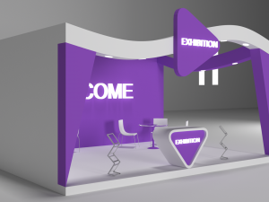 exhibition stall 3Dモデル