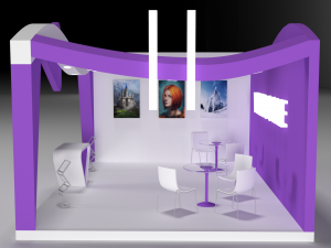 exhibition stall 3Dモデル