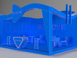 exhibition stall 3Dモデル