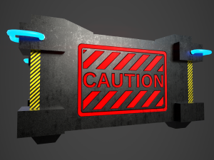 scifi crate Modelo 3D