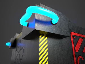 cassa scifi Modello 3D