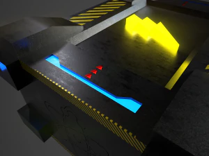 cassa scifi Modello 3D