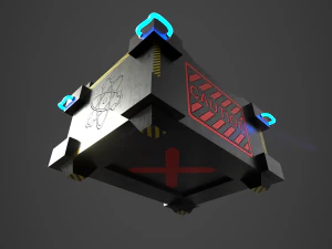 cassa scifi Modello 3D