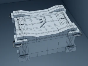 cassa scifi Modello 3D