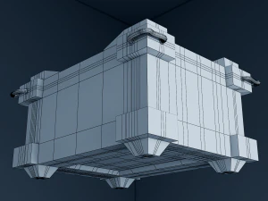 cassa scifi Modello 3D