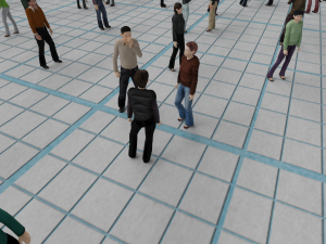 low poly animated people pack - 200 pieces low-poly animated crowd 3D 模型