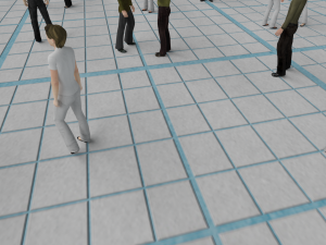 low poly animated people pack - 200 pieces low-poly animated crowd 3D 模型