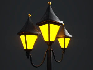 farola victoriana Modelo 3D