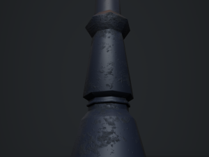 victorian street lamp 3D Модель
