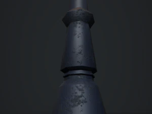 victorian street lamp 3D Model
