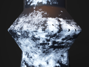 snowy victorian street lamp 3D मॉडल