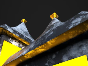 l&acirc;mpada de rua vitoriana nevada Modelo 3D