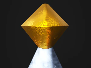 l&acirc;mpada de rua vitoriana nevada Modelo 3D