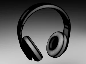 beats headphones foldable 3D Model
