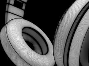 beats headphones foldable 3D Model