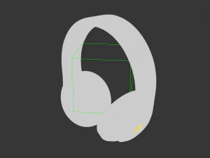 beats headphones foldable 3D Model