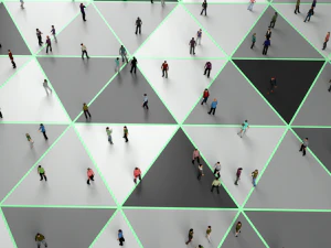 Pakiet animowanych ludzi Low Poly - 400 sztuk animacji Low Poly Model 3D