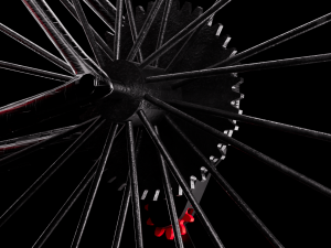 Fuji Red Black Bike 3D 모델