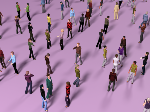 Low Poly Females Pack - 200 Pieces 3D Модель