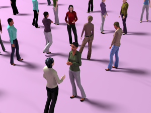 Low Poly Females Pack - 200 Pieces 3D Модель