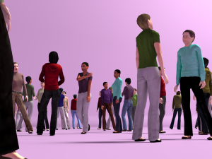 Low Poly Females Pack - 200 Pieces 3D Модель