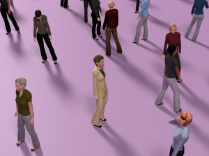 Low Poly Females Pack - 200 Pieces 3D Модель