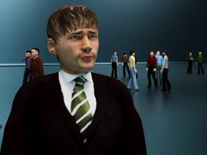 Low Poly Rigged Animated Males Pack - 200 Pieces Modèle 3D