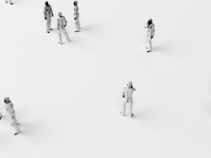 Low Poly Rigged Animated Males Pack - 200 Pieces Modèle 3D