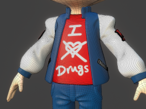 Cartoon Rabbit 3Dモデル