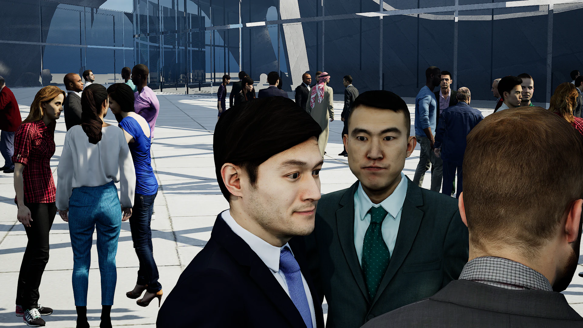 Low Poly People Pack - 95 Pieces Animated Business People Pack 3D Model .c4d .max .obj .3ds .fbx .stl .blend