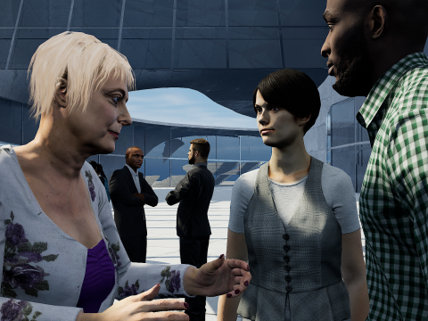 Low Poly People Pack - 95 Pieces Animated Business People Pack Modello 3D