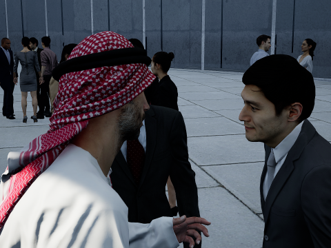 Low Poly People Pack - 95 Pieces Animated Business People Pack Modello 3D