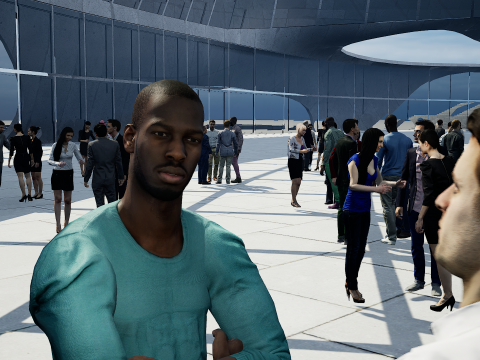 Low Poly People Pack - 95 Pieces Animated Business People Pack Modello 3D
