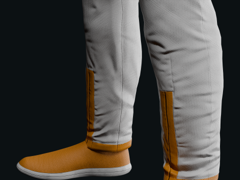 Realistic Sci-Fi Fully Rigged Girl Model 3D