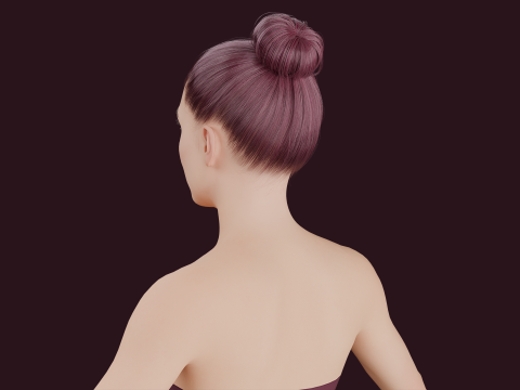 Realistic Bikini Girl Fully Rigged 3D 模型