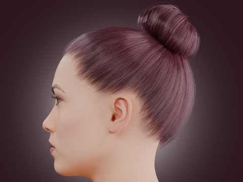 Realistic Bikini Girl Fully Rigged 3D 模型