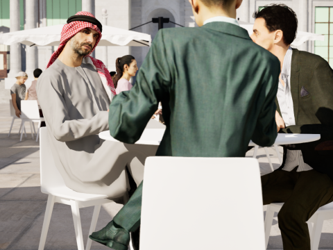 Pacchetto persone animate Low Poly - Pacchetto persone animate da 95 pezzi Modello 3D