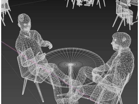 Pacchetto persone animate Low Poly - Pacchetto persone animate da 95 pezzi Modello 3D