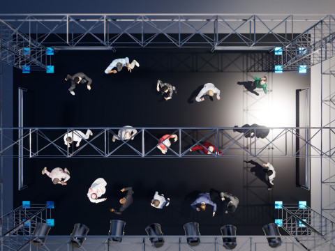 Pack de personnes animées Low Poly - Pack d'hommes dansants Modèle 3D