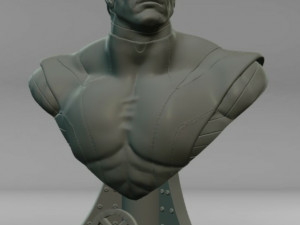 colossus bust 3D-printmodel