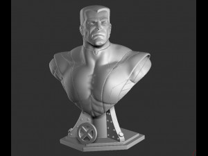 colossus bust 3D-printmodel