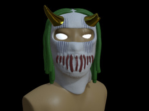 Joker ski mask CG Текстури