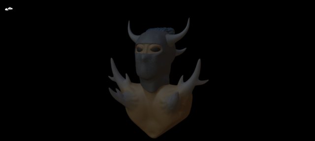 Ninja ski mask CG テクスチャ .c4d .max .obj .3ds .fbx .stl .blend 