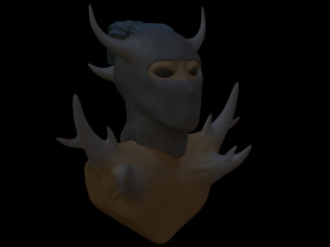 Ninja ski mask CG テクスチャ
