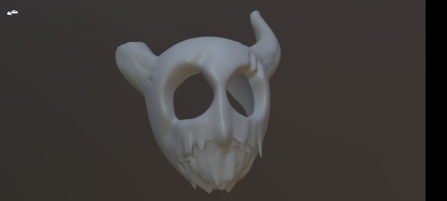 Molten mask Tekstur CG .c4d .max .obj .3ds .fbx .stl .blend 