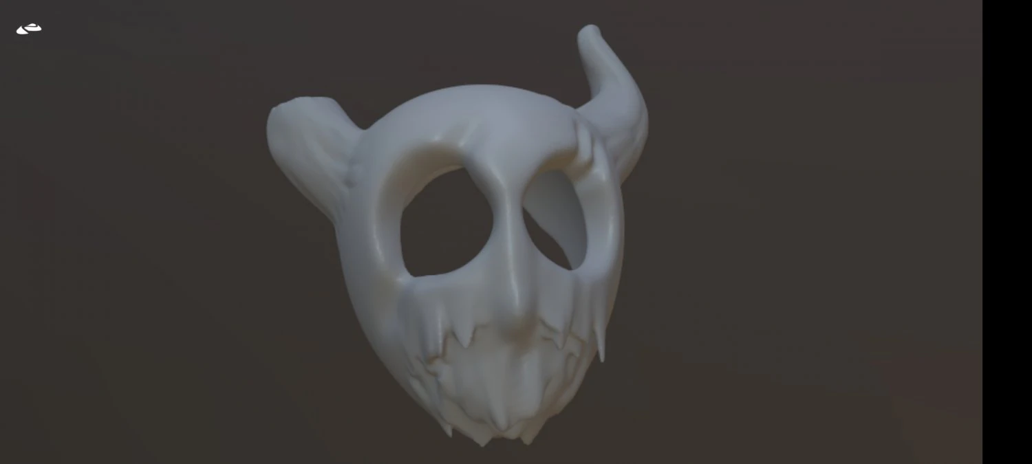 Molten mask CG Textures .c4d .max .obj .3ds .fbx .stl .blend 