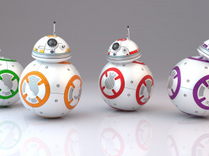 bb-8 star wars droid 3D Model