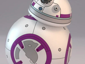 bb-8 star wars droid 3D Model