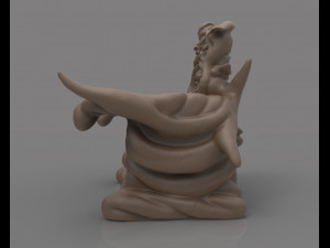 demonic throne Modèles 3D en vedette