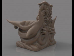 demonic throne Modèles 3D en vedette